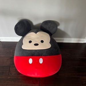 Disney addition Mickey Mouse giant squishmallow